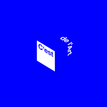 C'est de l'Art - Logodesign and Rebranding. Un proyecto de Br, ing e Identidad, Tipografía, Animación 2D y Diseño de logotipos de Anton Chertkov - 15.04.2020