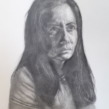 Mi Proyecto del curso: Retrato realista con lápiz de grafito. Ilustração de retrato, e Desenho de retrato projeto de Raúl Daniel Garduño Perdomo - 15.04.2020
