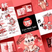Espai Wabi-Sabi, escuela japonesa. Digital Illustration project by Ruth Martínez - 04.16.2020