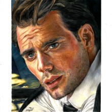 Retrato realista Henry Cavill. Traditional illustration, Portrait Illustration, Portrait Drawing, and Realistic Drawing project by Adrián Rayón - 04.18.2020