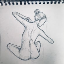 Cuerpo humano 2. Un proyecto de Dibujo de Ale Ubieta - 20.04.2020