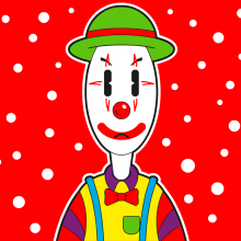 "Santa Clown". Design, Traditional illustration, Photograph, Animation, Character Design, Editorial Design, Education, Fine Arts, Graphic Design, Multimedia, Packaging, Comic, Character Animation, Vector Illustration, Creativit, Pencil Drawing, Drawing, Stor, board, Children's Illustration, Graphic Humor, and Digital Drawing project by David Rodríguez - 08.16.2016