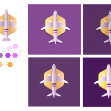 Aviones. Un progetto di Graphic design di Rita Sánchez Bonilla - 21.04.2020
