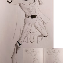 Mi Proyecto del curso: Ilustración para cómics: anatomía de un superhéroe. Design de informação projeto de galvanicarlosh - 22.04.2020