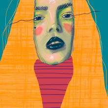 la bruja buena . Traditional illustration, Digital Illustration, Portrait Illustration, and Artistic Drawing project by Andres Merchán - 04.22.2020