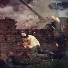 Project WWII. Photograph, Art Direction, and Photo Retouching project by Marcelo Monzón - 04.23.2020