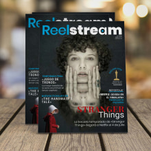 Reelstream/Diseño editorial. Editorial Design project by lucia.portoles - 04.23.2020
