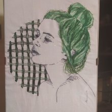 My project in Creation of Embroidered Portraits course. Criatividade, Bordado, e Desenho artístico projeto de Ilaria Tarquini - 23.04.2020