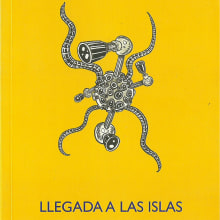 Ilustración de portada para mi libro de poemas `Llegada a las islas´. Ilustração tradicional, e Desenho projeto de José López - 24.04.2014
