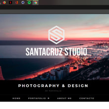 Mi Proyecto del curso: Creación de una web profesional con WordPress. Photograph, Graphic Design, and Web Design project by nicolas carrero santacruz - 04.24.2020