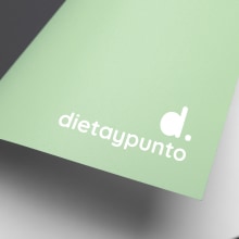 Branding dietaypunto. Design, Br e ing e Identidade projeto de Alex Plana Ramón - 24.04.2020