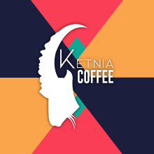 Proyecto ficticio "Ketnia Coffee". Graphic Design project by Natalia Araque Laosa - 04.24.2020