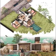 Mi Proyecto del curso: Ilustración digital de proyectos arquitectónicos. Un proyecto de Ilustración, 3D, Arquitectura, Educación y Dibujo de Fernando Neyra Moreta - 25.04.2020