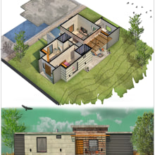 Mi Proyecto arquitectonico: "La casa Campo". Digital Architecture project by Willy jossue Guevara - 04.27.2020