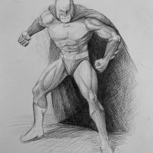 Mi Proyecto del curso: Ilustración para cómics: anatomía de un superhéroe. Un proyecto de Ilustración tradicional de elviraseco - 27.04.2020