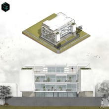 Mi Proyecto del curso: Representación gráfica de proyectos arquitectónicos. Architecture project by Samuel Genaro Flores Granados - 11.02.2019