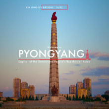 welcome to pyongyang (landing page). Un proyecto de UX / UI de Victor Alexandre Cruz Rodriguez - 20.03.2020
