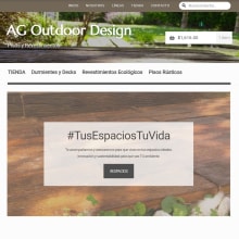 AG Outdoor Design Online Store by AG Digital. Un proyecto de Arquitectura, Diseño de interiores y e-commerce de Cintia de AG Digital - 28.04.2020