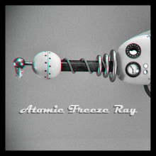 Atomic Freeze Ray. Un proyecto de 3D, Dirección de arte y Diseño digital de Edgar Montes - 28.04.2020