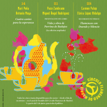 Mayo 2020. Círculo Flamenco de Madrid. Poster Design project by María Artigas Albarelli - 05.02.2020