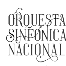 Práctica - Orquesta Sinfónica Nacional. Lettering, e Design de logotipo projeto de André Párraga - 03.05.2020