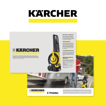 Kärcher. Un proyecto de Diseño editorial de Erika Leiva Mazagatos - 03.05.2016
