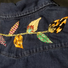 My project in Creative Embroidery: The Stitch Revolution course. Bordado projeto de daniela.arango.cano - 04.05.2020