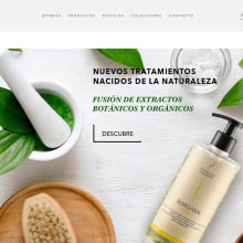 Diseño web para Profesional Cosmetics. Un proyecto de Diseño Web de La Teva Web Diseño Web - 04.05.2020