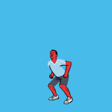 GIFs - The Best Exercises for Your 50s, 60s, 70s—and Beyond. Traditional illustration, Animation, and 2D Animation project by Martín Tognola - 02.04.2020