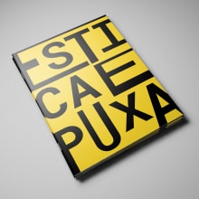 Estica e Puxa - Design Experimental. Graphic Design, T, and pograph project by Leandro Rodrigues - 05.05.2020