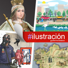 Ilustración editorial. Un proyecto de Ilustración digital de Guillermo Velasco Navarro - 29.04.2019