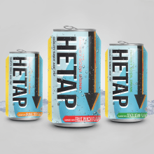 HETAP Energy Soda Drink Packaging Study. Br, ing e Identidade, Design gráfico, e Packaging projeto de Jireh Resurreccion - 11.05.2020