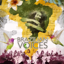 My project in Illustration for Music Lovers - Brazilian Voices. Digital Painting project by Monica Capelluto - 05.12.2020