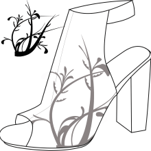 Diseño de calzado. Shoe Design project by Trini Z. Caballero - 05.12.2020