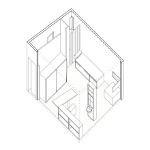 Mi Proyecto del curso: Introducción al dibujo arquitectónico en AutoCAD Ein Projekt aus dem Bereich 3D und Architektur von José Penalva - 13.05.2020