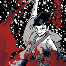 Oyuki (Lady Snowblood). Un proyecto de Ilustración tradicional, Diseño de personajes, Creatividad e Ilustración digital de Alberto Peral Alcón - 14.05.2020