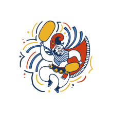 CARTEL CARNAVAL . Un proyecto de Diseño, Ilustración tradicional, Dirección de arte, Creatividad, Diseño de carteles y Comunicación de Iria Prol - 14.05.2020