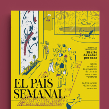 Decorating TV Shows | El País Semanal. Un projet de Illustration traditionnelle de Lalalimola - 02.05.2019