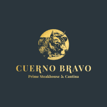 Cuerno Bravo. Traditional illustration, Art Direction, Br, ing, Identit, T, pograph, Collage, Photo Retouching, Icon Design, Creativit, Poster Design, Logo Design, and Digital Illustration project by David Hernández Rosales - 05.15.2020