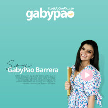 GabyPao Barrera. Un proyecto de Diseño Web de Pablo Núñez Argudo - 25.04.2020