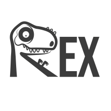 Logo Rex by Rex. Ilustração tradicional projeto de Carlos Rex Estrada - 22.05.2020