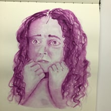 Mi Proyecto del curso: Retratos en acuarela. Un proyecto de Ilustración tradicional, Bellas Artes, Dibujo de Retrato y Dibujo artístico de Jhon Giraldo - 22.05.2020