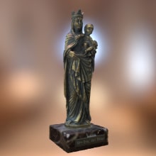 Virgen del Pilar. 3D project by Luciano Mollo - 05.22.2020