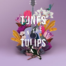 Tunes in the Tulips Ein Projekt aus dem Bereich Traditionelle Illustration, Grafikdesign, Collage und Plakatdesign von Monica Higgins - 22.05.2020
