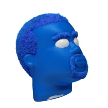 Kanye West. A 3-D, Design von Figuren, 3-D-Modellierung, Design von 3-D-Figuren und 3-D-Design project by Jaime Alvarez Sobreviela - 26.05.2020