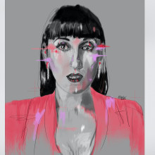 Retrato digital. Un proyecto de Ilustración digital e Ilustración de retrato de Pilar Y Atienza - 26.05.2020