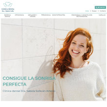 Web Clínica Dental Solla (2020). Web Design, CSS, HTML, e JavaScript projeto de Irene Formoso Beloso - 27.05.2020