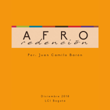 AfroRedención. Editorial Design, Fashion, Fashion Design, and Fashion Photograph project by Juan Camilo Barón Robayo - 12.10.2018