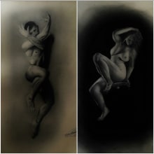Proyecto de anatomía hombre/mujer . Un proyecto de Dibujo anatómico de Rodrigo Alberto Castañeda Alfaro - 28.05.2020