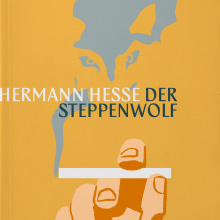 Covering Covers 4: "Der Steppenwolf". Traditional illustration, Motion Graphics, Editorial Design, Graphic Design, and 2D Animation project by Mateu Aguilella - 05.28.2020